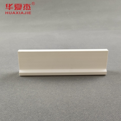 Grosir Tren Baru casing kolonial vinil putih 12ft papan skirting pvc bahan alas tiang pvc dekoratif