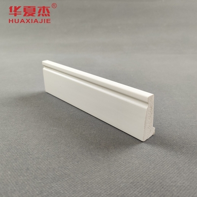 Grosir Tren Baru casing kolonial vinil putih 12ft papan skirting pvc bahan alas tiang pvc dekoratif