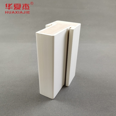 Indoor / Outdoor Square Fitur Kusen Pintu WPC Anti Korosi
