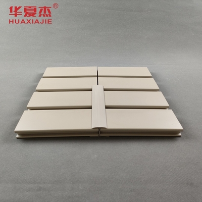 Mudah Pemasangan Panel PVC Slatwall Lempeng Untuk Aksesoris Dinding Garasi