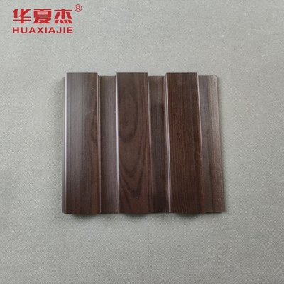 Panel Dinding Tahan Cuaca Komposit Plastik Kayu Dalam Warna Kayu / Warna Marmer