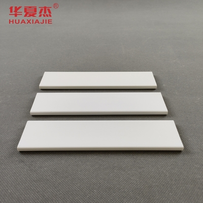 7/32 X 1-1/2 Lattice PVC Moulding Waterproof PVC Frame Mould Dekorasi dalam ruangan