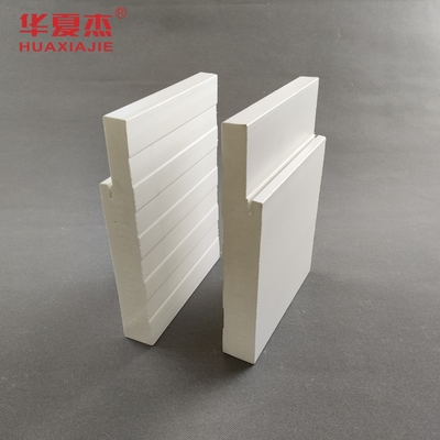 Jamb Pintu PVC Putih Pintu PVC Frame Untuk Dekorasi Interior Rumah