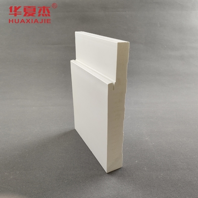 Jamb Pintu PVC Putih Pintu PVC Frame Untuk Dekorasi Interior Rumah