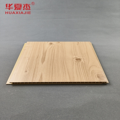 Panel PVC Kayu Laminasi Panel Dinding WPC Interior Dekorasi Kamar Mandi Rumah