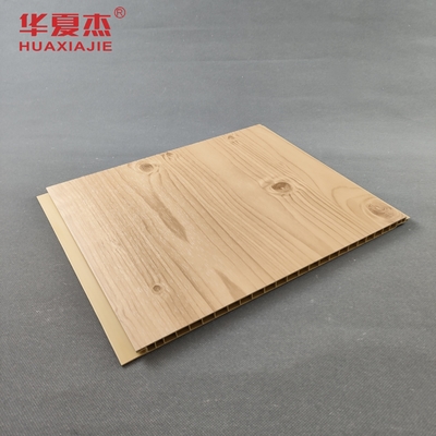 Panel PVC Kayu Laminasi Panel Dinding WPC Interior Dekorasi Kamar Mandi Rumah