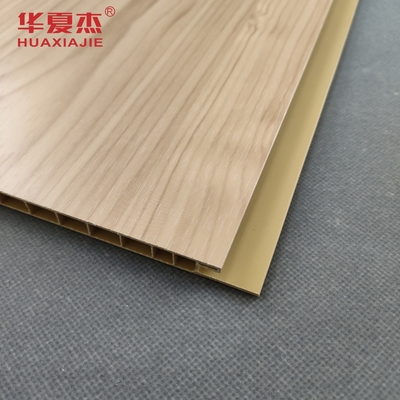 Panel PVC Kayu Laminasi Panel Dinding WPC Interior Dekorasi Kamar Mandi Rumah