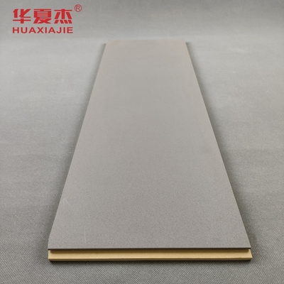 Panel dinding permukaan datar WPC Antikorosif 600mm x 9mm Untuk dekorasi interior