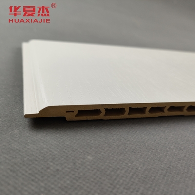 Waterproof Panel dinding WPC 600mm X 9mm Dekorasi eksterior
