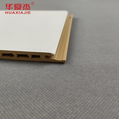 Waterproof Panel dinding WPC 600mm X 9mm Dekorasi eksterior