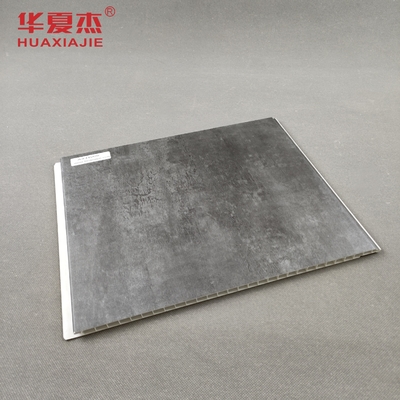Panel PVC dinding marmer abu-abu Interior Panel PVC langit-langit Untuk dekorasi bangunan