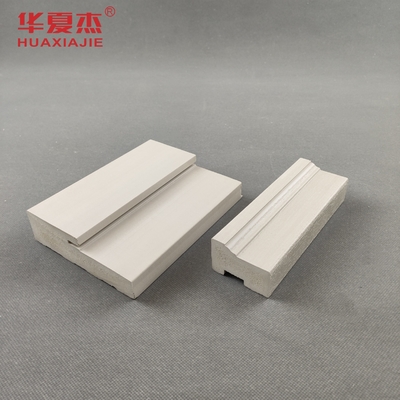 WPC Door Jamb 4-9/16' WPC Kayu Biji Brick Mold Dekorasi Interior