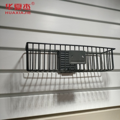 Mudah Menginstal PVC Slat Panel Dinding Hooks Garasi Panel Dinding Frame Waterproof Untuk Dekorasi