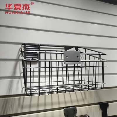 Mudah Menginstal PVC Slat Panel Dinding Hooks Garasi Panel Dinding Frame Waterproof Untuk Dekorasi