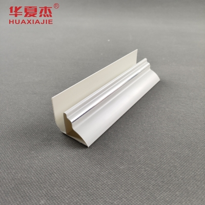 10mm Perak Putih Roma Top PVC Jointer Waterproof Dekorasi Rumah