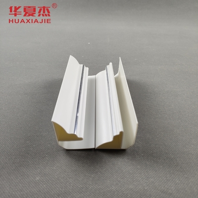 10mm Perak Putih Roma Top PVC Jointer Waterproof Dekorasi Rumah