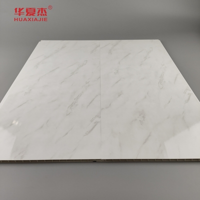 Panel dinding pvc marmer tahan air panel langit-langit dekoratif pvc bahan bangunan cetak