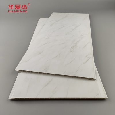 Panel dinding pvc marmer tahan air panel langit-langit dekoratif pvc bahan bangunan cetak