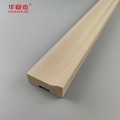 Hot sale harga bagus wpc brickmold 3'' kayu wpc brick mold 2' rangka pintu wpc dekorasi interior