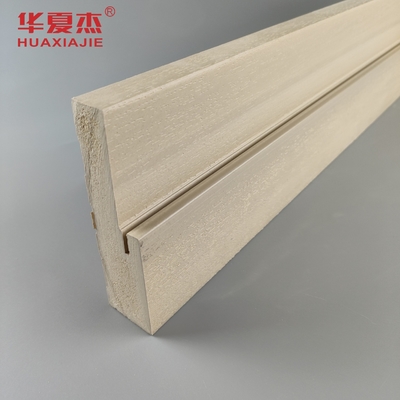 Hot Sale Wpc tahan lama 115mm Door Jamb 4-9/16' Door Jamb Dekoratif Wpc Molding Interior dan Eksterior
