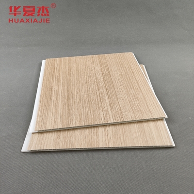 Dekorasi Interior tahan panas PVC Plastik Plafon Panel Warna Kayu