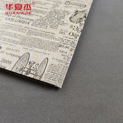 Suara menyerap panel langit-langit PVC Dengan PVC Resin Untuk Restaurant 8mm Tebal