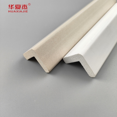 Mould Potong Trim Dekoratif Putih Tidak Beracun Dengan Panjang 10ft, Tanpa Warping