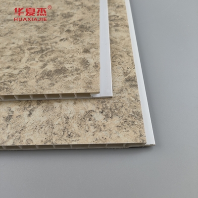 Kelembaban Proof Store Desain Pvc Panel Dinding permukaan halus Lembar Marmer Pvc Panel Dinding Indoor