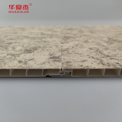 Kelembaban Proof Store Desain Pvc Panel Dinding permukaan halus Lembar Marmer Pvc Panel Dinding Indoor