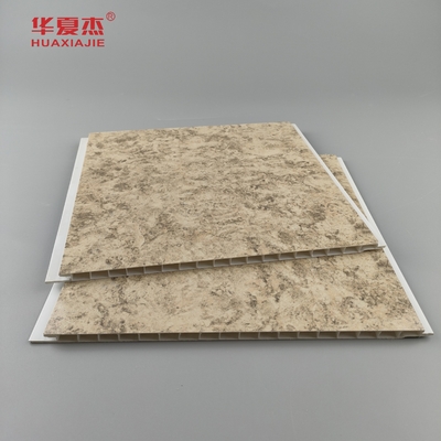 Kelembaban Proof Store Desain Pvc Panel Dinding permukaan halus Lembar Marmer Pvc Panel Dinding Indoor