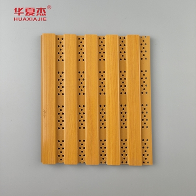 Desain Baru Fluted Wpc Wall Panel Perforate Wpc Panel Untuk Dekorasi Dinding