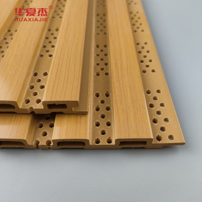Desain Baru Fluted Wpc Wall Panel Perforate Wpc Panel Untuk Dekorasi Dinding