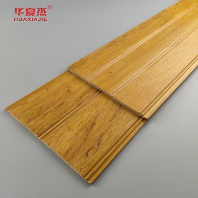Papan Wainscoting Kayu Alam Wpc Waterproof Wpc Panel Dinding Wainscot Untuk Dekorasi Kamar Mandi