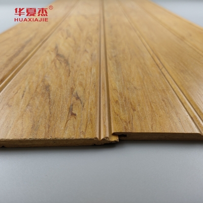Papan Wainscoting Kayu Alam Wpc Waterproof Wpc Panel Dinding Wainscot Untuk Dekorasi Kamar Mandi