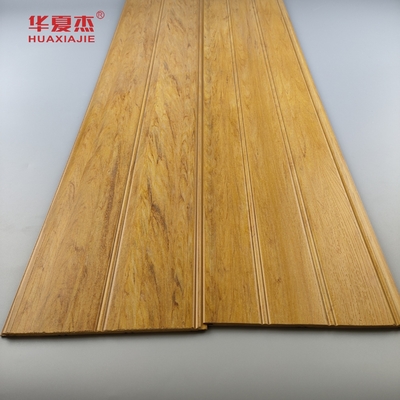 Papan Wainscoting Kayu Alam Wpc Waterproof Wpc Panel Dinding Wainscot Untuk Dekorasi Kamar Mandi