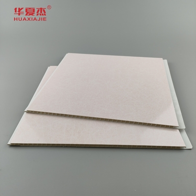 Desain baru pola geometris panel dinding pvc perlescent laminated panel langit-langit pvc untuk dekorasi dinding