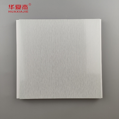 Desain Modern Perak Warna Pvc Langit-langit Dan Panel Dinding Kelembaban Proof Dinding Pvc Panel Dekorasi Bangunan