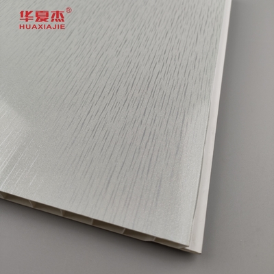 Desain Modern Perak Warna Pvc Langit-langit Dan Panel Dinding Kelembaban Proof Dinding Pvc Panel Dekorasi Bangunan