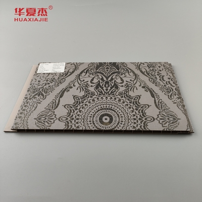 Desain Mewah Pvc Panel Dinding Laminasi 60% Kandungan PVC Anti Goresan Pvc Panel Dekorasi Untuk Dinding