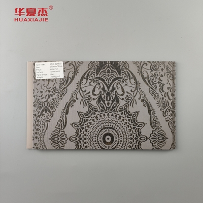 Desain Mewah Pvc Panel Dinding Laminasi 60% Kandungan PVC Anti Goresan Pvc Panel Dekorasi Untuk Dinding