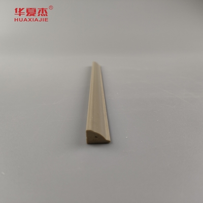 Kualitas tinggi Wpc glazing Sidelite Bead Alam Kayu Warna Wpc Molding Untuk Dekorasi Bangunan