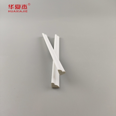 Harga Grosir Biaya Harga Pvc Moulding Exterior Bead White Vinyl 8FT 13x11mm Pvc Profile Bahan Bangunan