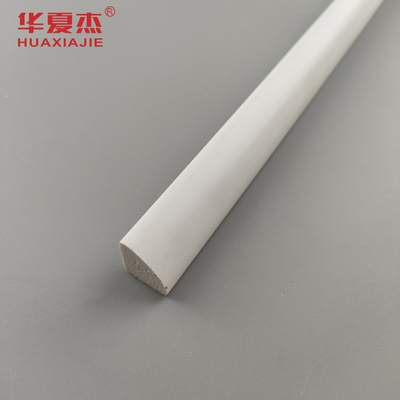 Hot Sale Pvc Moulding 1/2' 'Seperempat Bulat Putih Vinyl 12' Profil Waterproof Pvc Dekorasi Interior