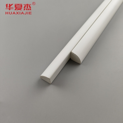 Hot Sale Pvc Moulding 1/2' 'Seperempat Bulat Putih Vinyl 12' Profil Waterproof Pvc Dekorasi Interior