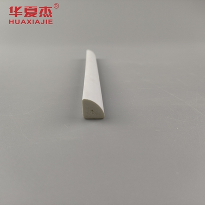Hot Sale Pvc Moulding 1/2' 'Seperempat Bulat Putih Vinyl 12' Profil Waterproof Pvc Dekorasi Interior