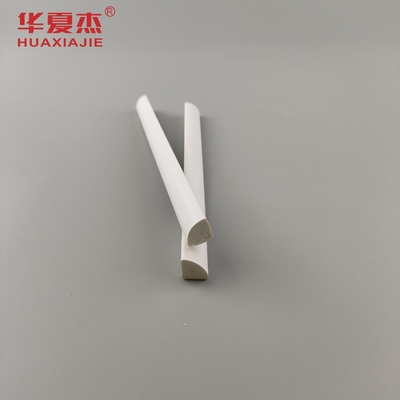 Hot Sale Pvc Moulding 1/2' 'Seperempat Bulat Putih Vinyl 12' Profil Waterproof Pvc Dekorasi Interior