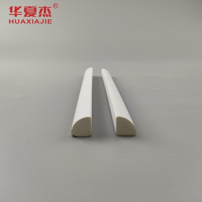 Hot Sale Pvc Moulding 1/2' 'Seperempat Bulat Putih Vinyl 12' Profil Waterproof Pvc Dekorasi Interior