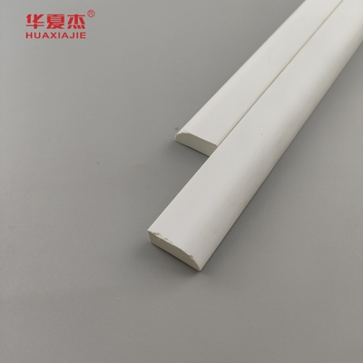 Paling laris cetakan sepatu pvc cetakan vinil putih 12ft 19x12mm profil pvc ramah lingkungan