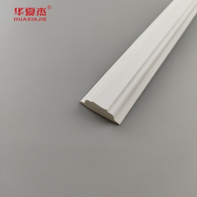 Desain modern pemisahan trim vinil putih 12'cetakan pvc 22x6mm pvc busa trim dan profil