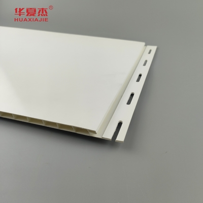 Harga harga grosir pvc panel dinding 18'' panel langit-langit 96%pvc dekorasi rumah/pabrik ramah lingkungan